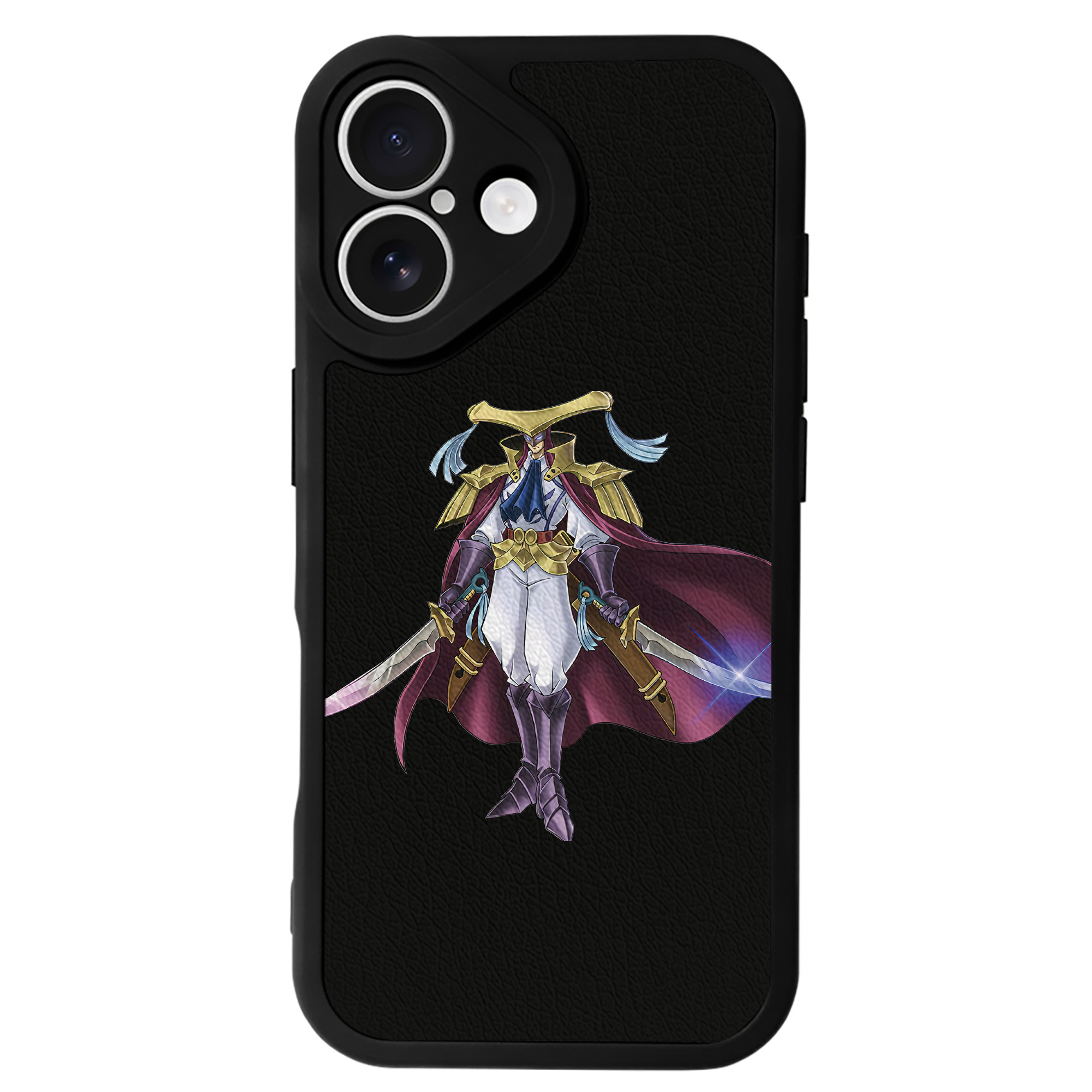 （画像用） 遊☆戯☆王 Yu-Gi-Oh! 【iPhone 16シリーズ対応】シリコンスマホケース（レザー調） 材質：シリコン